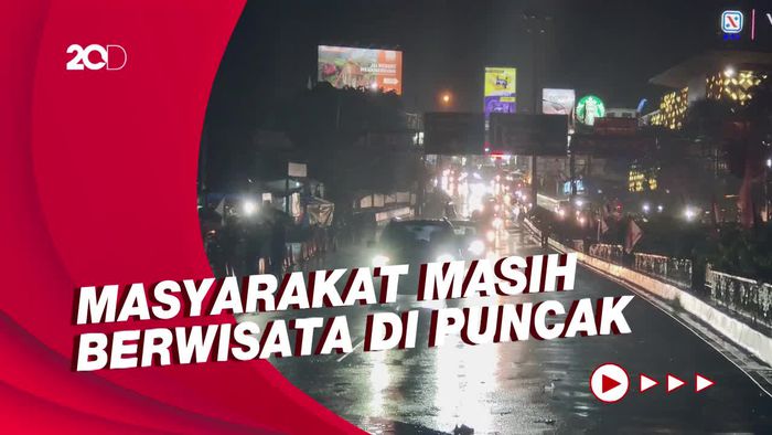 One Way Puncak Arah Jakarta Berlaku hingga Pukul 10 Malam