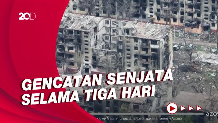 Ukraina-Rusia Gencatan Senjata, 156 Orang dari Azovstal Dievakuasi