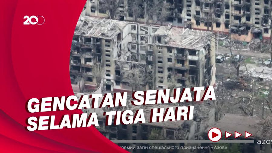 Ukraina-Rusia Gencatan Senjata, 156 Orang dari Azovstal Dievakuasi