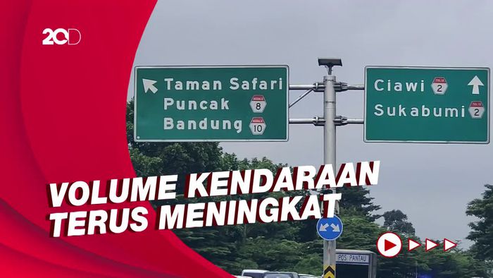 Catat! Besok One Way Jakarta Arah Puncak Dimulai Pukul 7 Pagi