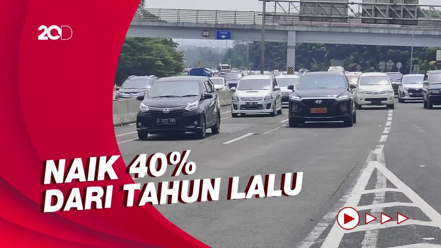 H1 dan H2 Lebaran 372 Ribu Kendaraan Tinggalkan Jabodetabek