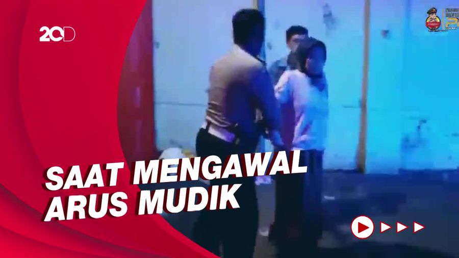 Aksi Polantas Malang Bantu Ibu Hamil Muda Sesak Napas