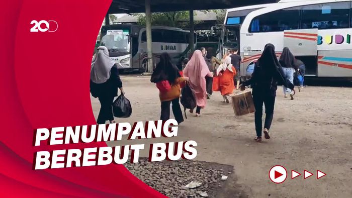 Arus Balik Mulai Terlihat di Tasikmalaya, Penumpang Berebut Bus