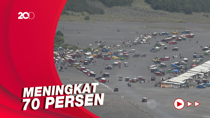 Libur Lebaran, Wisata Gunung Bromo Dipadati Wisatawan Lokal