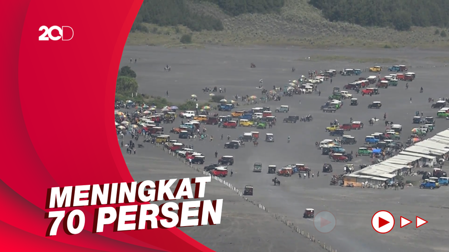 Libur Lebaran, Wisata Gunung Bromo Dipadati Wisatawan Lokal