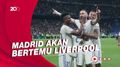 Madrid Vs Man City: Menang 3-1, Los Blancos ke Final Liga Champions