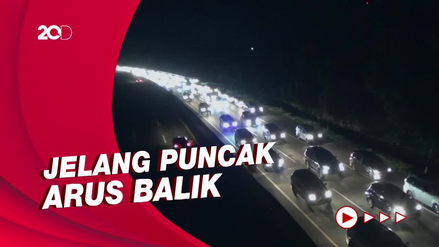 Penampakan Tol Cipularang Macet Panjang di H+2 Lebaran