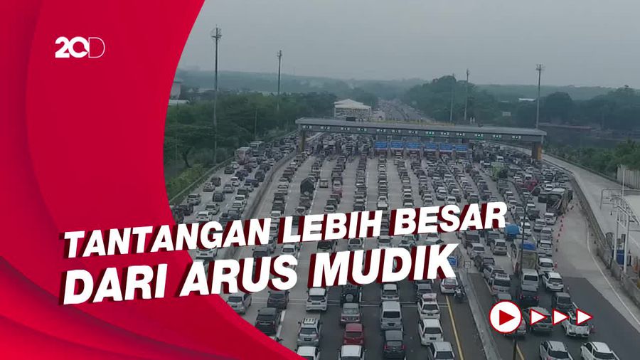 Tantangan Arus Balik Besar, Jasa Marga Harap Pemudik Maklumi Rekayasa Lalin