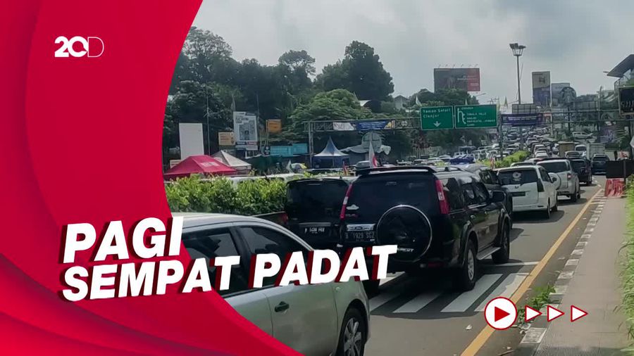 One Way Jakarta Arah Puncak Siang Ini Lancar