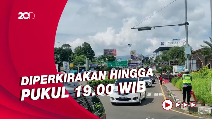 Prioritaskan Arus Balik, One Way Puncak Arah Jakarta Mulai Diberlakukan