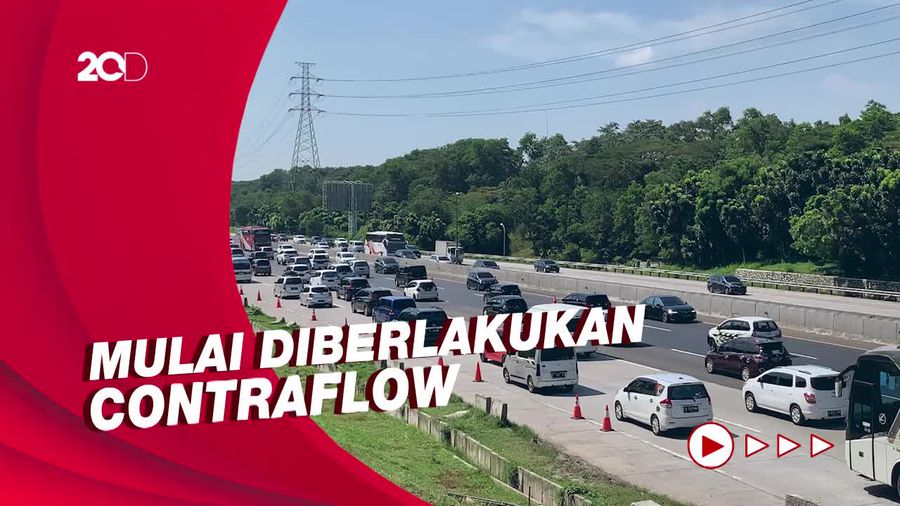H+4 Lebaran, Situasi Tol Japek Menuju Jakarta Ramai Lancar