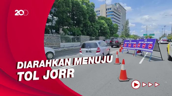 Tol Arah Cikampek dari Dalkot-Priok Ditutup untuk Hadapi Arus Balik