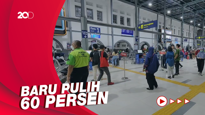  PT KAI: Angka Pemudik Belum Lampaui 2019 