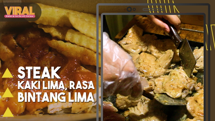 Steak Kelas Hotel Bintang Lima, Harga Kaki Lima