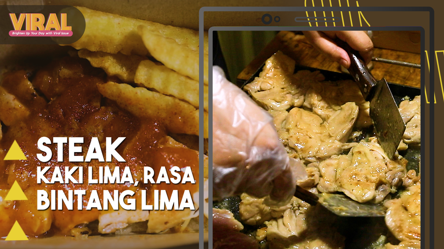 Steak Kelas Hotel Bintang Lima, Harga Kaki Lima