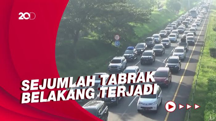 Penampakan Macet Panjang di Tol Cipali Meski Diberlakukan One Way