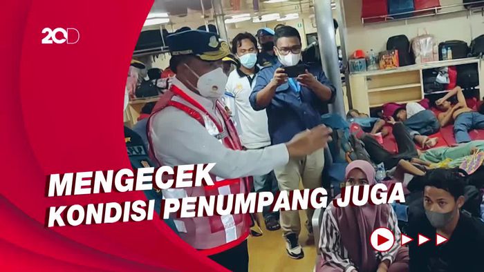 Pantau Pelabuhan Nusantara, Ini Pesan Irjen Kemenhub untuk Pemudik