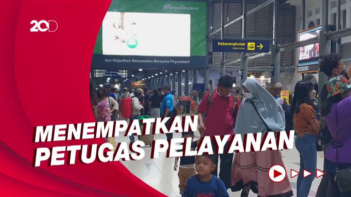 Antisipasi PT KAI Hadapi Arus Balik Lebaran di Stasiun Pasar Senen