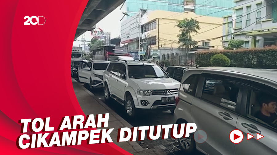 Penampakan Horor Kemacetan di Jalan Kalimalang