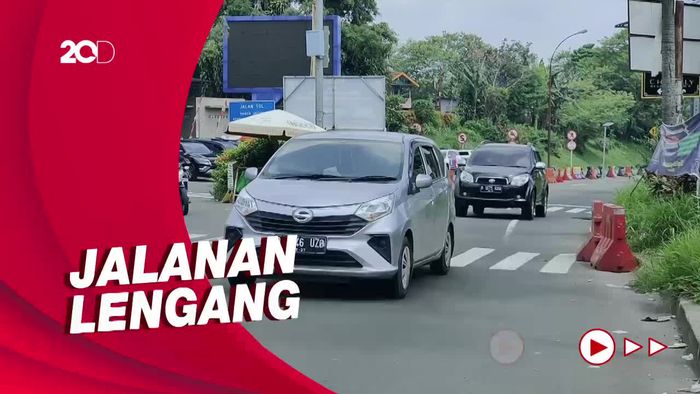 One Way Arah Jakarta Diberlakukan Lebih Cepat di Simpang Gadog 
