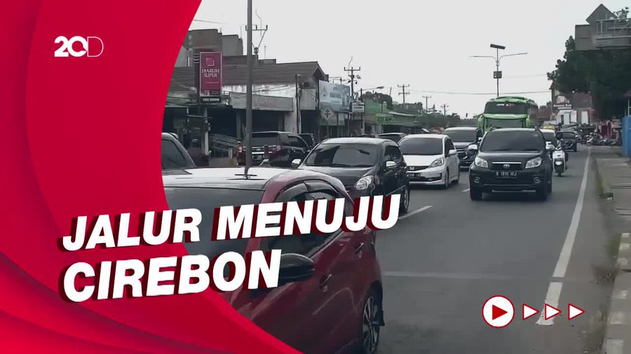 Imbas One Way di Tol, Jalur Pantura Subang Padat