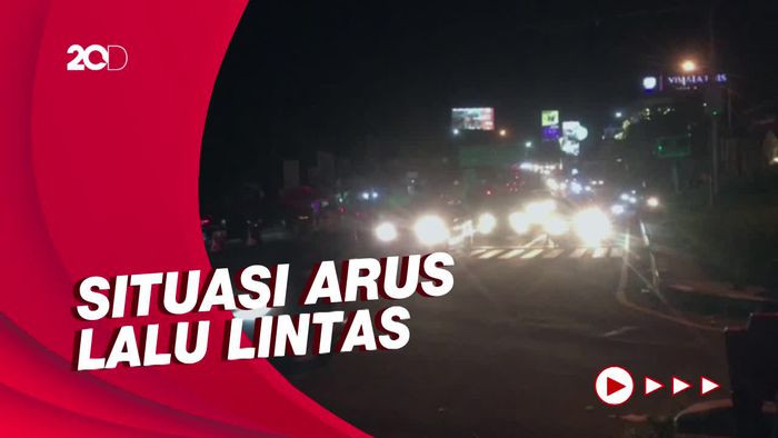 Wisatawan Sudah Meninggalkan Kawasan Puncak, Simpang Gadog Lancar