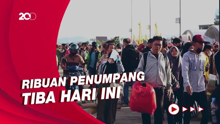 Usai Puncak Arus Balik, Pelabuhan Parepare Masih Padat