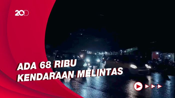 H+7 Lebaran, Kendaraan yang Melewati Nagreg Alami Penurunan