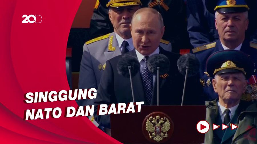 Pidato Putin Memperingati Hari Kemenangan Rusia di Perang Dunia Kedua