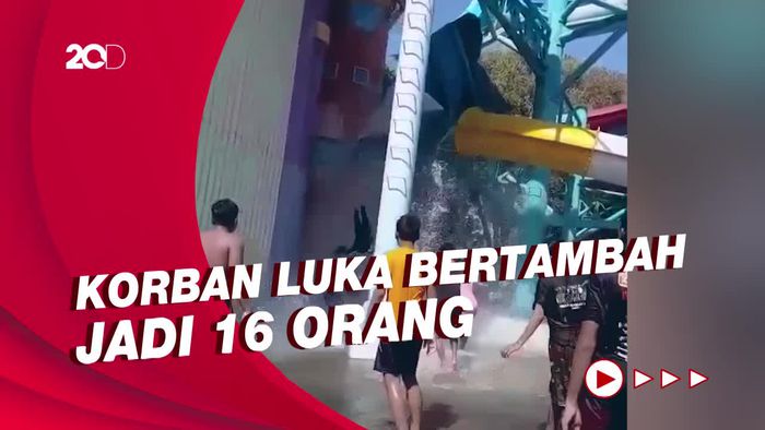 Melihat Lagi Ambruknya Perosotan Kenpark Surabaya-Klaim Overload