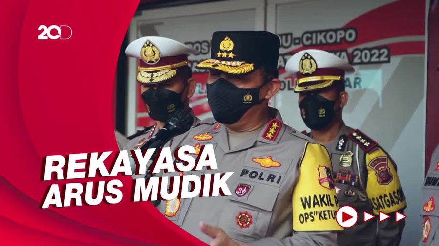 Wakapolri Klaim One Way Efektif Urai Volume Kendaraan Masuk ke DKI