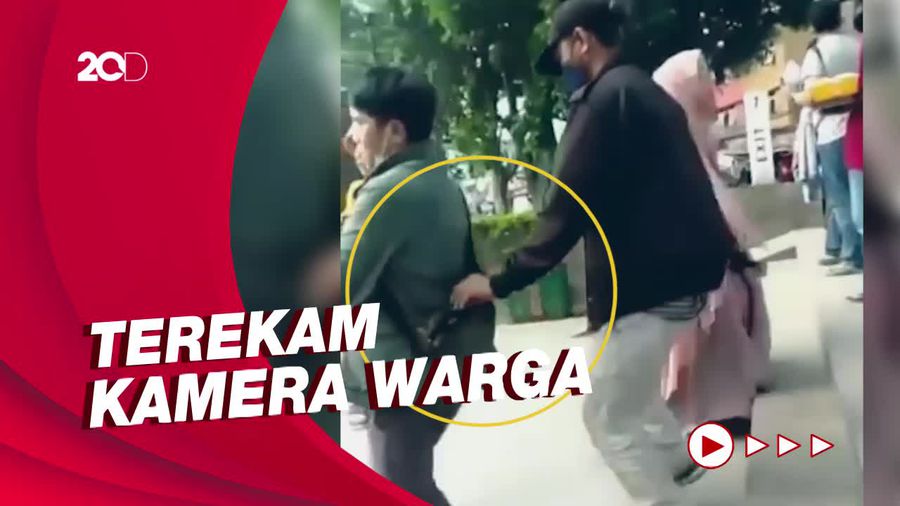Polisi Buru Pencopet Lihai di Alun-alun Kota Bogor