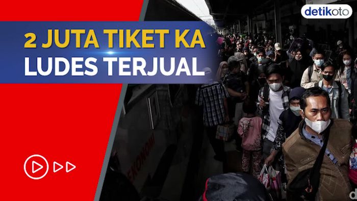 Selain Kendaraan Pribadi, Masyarakat Juga Senang Mudik Naik Kereta Api