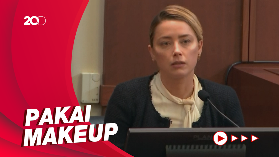 Cara Amber Heard Sembunyikan Memar Bekas KDRT