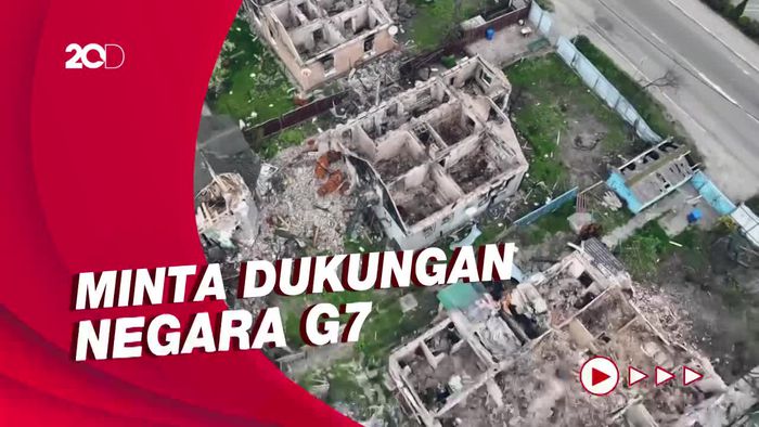 Rapat Dengan G7, Zelensky Minta Bantuan Dana-Tambahan Sanksi ke Rusia
