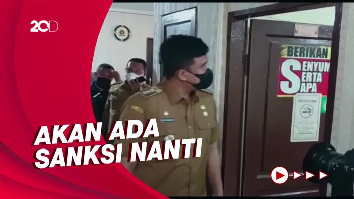 Sidak Usai Libur Lebaran, Bobby Nasution Temukan 2 Kantor Lurah Kosong!