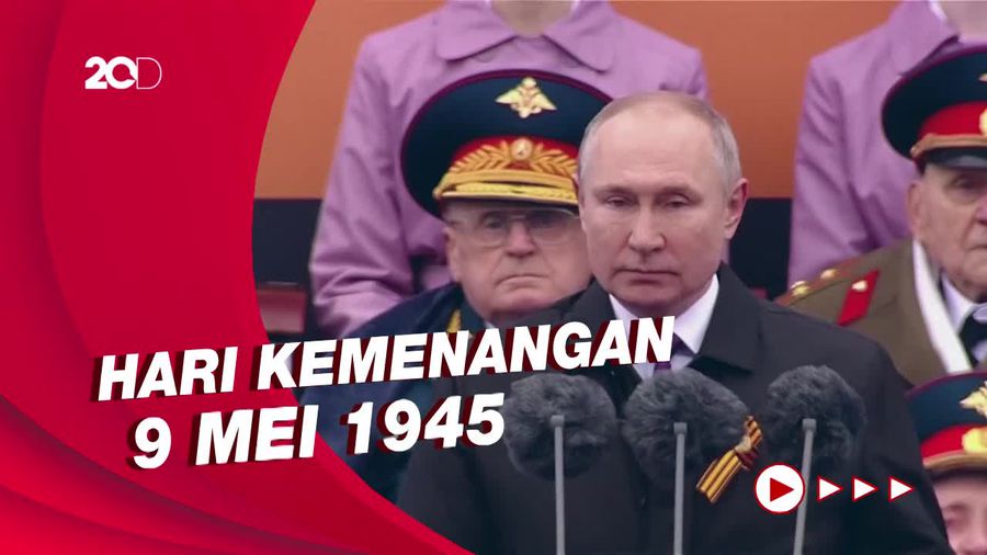 Menanti Pidato Putin di Hari Kemenangan Rusia saat Perang Dunia Kedua