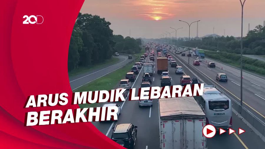 One Way-Contra Flow Tol Japek Berakhir, Lalin Kembali Normal