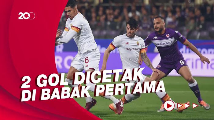 Fiorentina Bungkam AS Roma Dua Gol Tanpa Balas