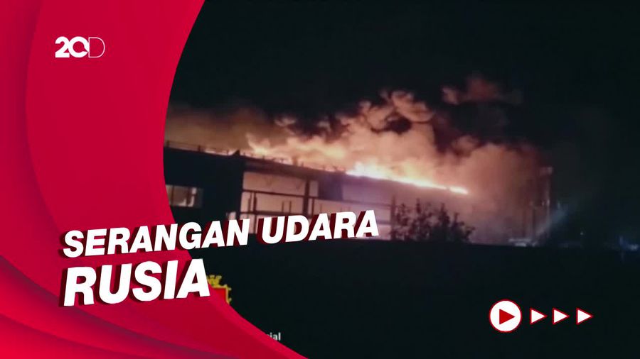 7 Serangan Rudal Rusia Hancurkan Bangunan Mal & Gudang di Odesa