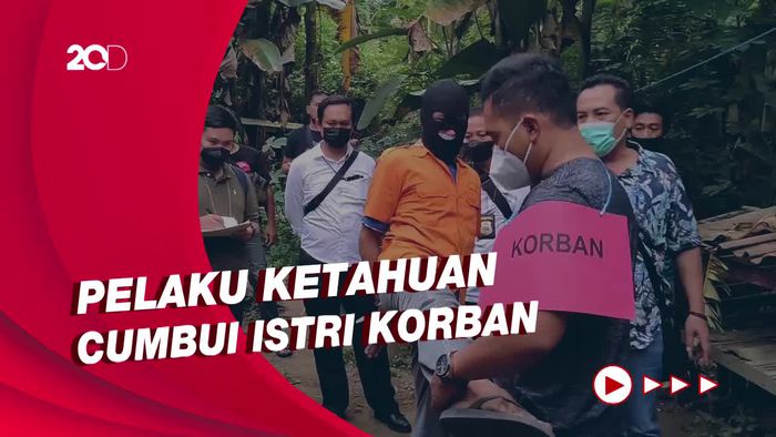 Polisi Gelar Reka Ulang Pria Tewas di Tangan Selingkuhan Istrinya