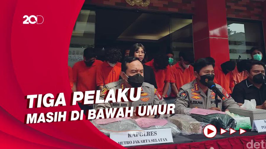 Polisi Ungkap Peran 9 Tersangka Pembegalan TNI di Jaksel