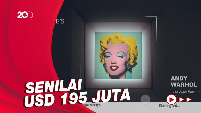Lukisan Marilyn Monroe Cetak Rekor Lelang di New York