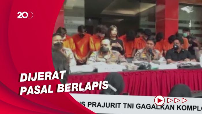 9 Tersangka Pembegalan TNI di Jaksel Terancam 9 Tahun Bui
