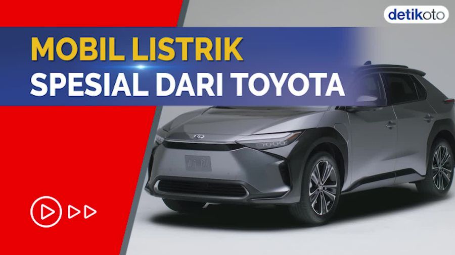 Tampang Mobil Listrik Toyota bZ4X yang Disiapkan untuk G20 Bali