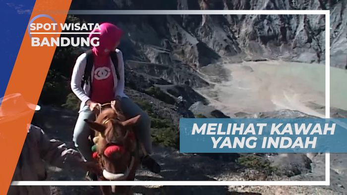 Kawah Ratu, Kawah Terbesar di Komplek Gunung Tangkuban Parahu, Bandung