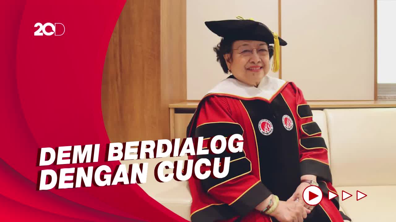 Cerita Megawati Nggak Mau Ketinggalan K-Pop Gegara Cucunya Fans BTS