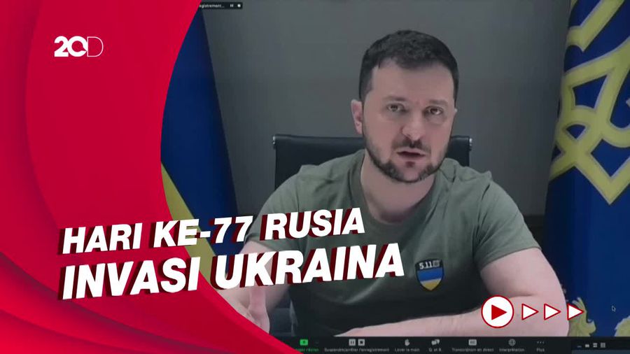 Presiden Zelenskiy: Kenapa Tak Ada yang Mampu Hentikan Perang