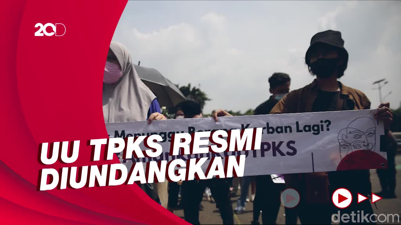 Sah! Jokowi Teken UU Tindak Pidana Kekerasan Seksual