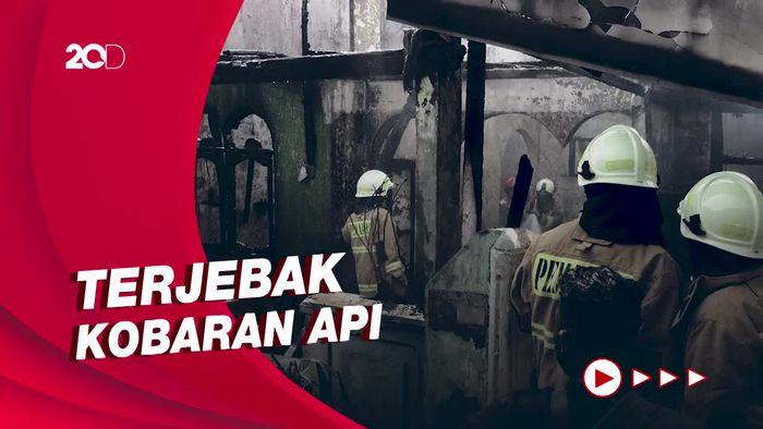 3 Rumah Terbakar di Pulogadung, Satu Orang Tewas